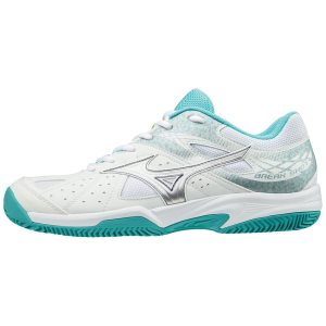 Mizuno Break Shot 2 CC Παπουτσια Τενις Γυναικεια - Ασπρα